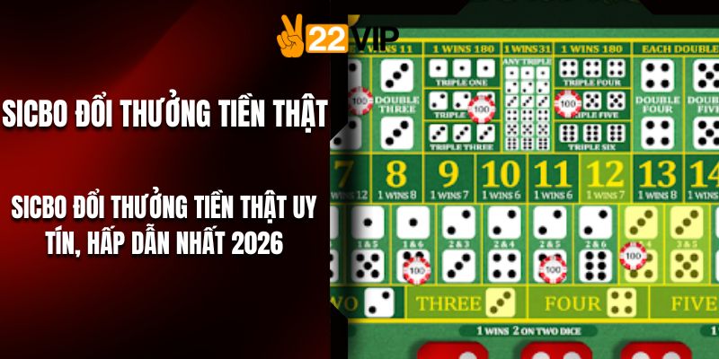 Sicbo Đổi Thưởng Tiền Thật Uy Tín, Hấp Dẫn Nhất 2026